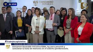 Presentación de dictamen favorable Iniciativa6384 [upl. by Eentihw]