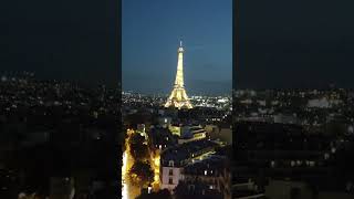 francia parigi travel eiffeltower arcdetriomphe luces paris torreeiffel [upl. by Sanborn]