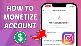 How to Monetize Your Instagram Account [upl. by Reyem298]