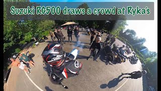 Onboard Suzuki RG500  2 stroke smokin [upl. by Bari]