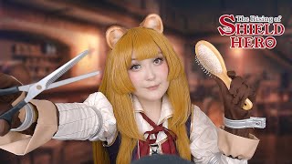 АСМР причешу и подстригу 💛 ASMR Raphtalia [upl. by Agnola560]