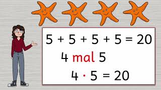 MATHE Multiplikation  Einführung Kleines Einmaleins  Denken Lernen Verstehen [upl. by Mloclam674]