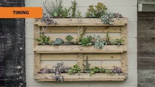 How to Create a Pallet Garden  Mitre 10 Easy As Garden [upl. by Enitsyrk54]