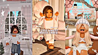 Aesthetic Christmas Outfits Codes for Bloxburg Tiktoks ♥️  Bloxburg Outfit Codes  Roblox [upl. by Dixie]