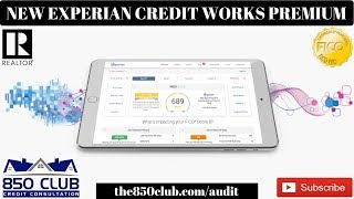 New Experian Credit Works Premium Better Than MyFICO  BudgetMonitoring ServicesCredit Report [upl. by Belita199]