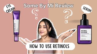 How To use Retinols  Some by mi review and usage Manisha Mishra [upl. by Kopple]