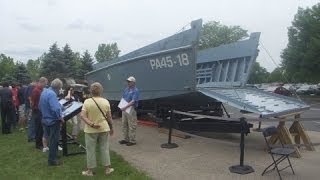 First Division Museum at Cantigny  LCVP quotHiggins Boatquot [upl. by Hanah]