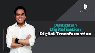 ความหมายของ Digitization Digitalization และ Digital Transformation  Popticlecom [upl. by Tengdin866]