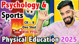 Psychology amp Sports  CH  9  CBSE Class 12th 2025 Physical Education 🔥 [upl. by Dodie]