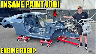 Rebuilding A Wrecked 2024 Nissan GTR Part 5 [upl. by Lenaj]