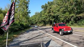 Labor Day 2024 Trump for President caravan from Roanoke VA to Buena Vista VA [upl. by Fendig]