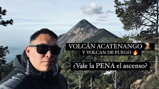 ¿HACE ERUPCIÓN el VOLCÁN de FUEGO ¿CÓMO ES SUBIR EL VOLCÁN ACATENANGO [upl. by Aitropal]