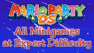 Mario Party DS  All Minigames Expert Difficulty [upl. by Macgregor]