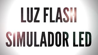 LUZ FLASH 🎇DISCO LIGHT Simulador Led  10 HORAS Ambiente Fiesta ✨ [upl. by Eric]