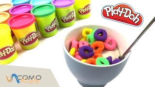 Play Doh cocina  desayuno de plastilina [upl. by Silbahc]