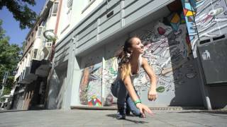 YAK Dance Tutorials  Bgirl Jilou Breaking Tutorial Part 3 [upl. by Lowson671]