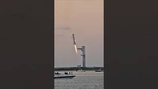 SpaceX Starship Flight 5 Booster Catch [upl. by Adna]