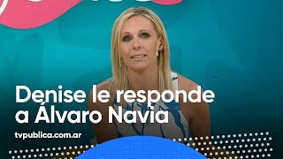 Denise Dumas le responde a Álvaro Navia y Vanina Escudero  Nuevas Tardes [upl. by Eeraj]