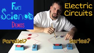 Series and parallel electrical circuit demo [upl. by Attehcnoc]