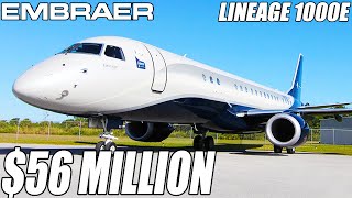 Inside The 56 Million Embraer Lineage 1000E [upl. by Thecla]