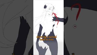 Mistake When Drawing Head  Quick Art Tips art sketch shorts tutorial drawingtutorial anime [upl. by Enelaehs189]