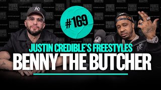 Benny The Butcher Freestyles Over Mobb Deep’s “The Realest”  Justin Credible’s Freestyles [upl. by Yasmar801]