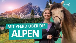 Mit dem Pferd über die Alpen – Wanderreiten vom Chiemgau bis Südtirol  Bergfreundinnen  ARD Reisen [upl. by Aloel]