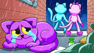 CATNAP ABANDONED at BIRTH Cartoon Animation [upl. by Yreffej]