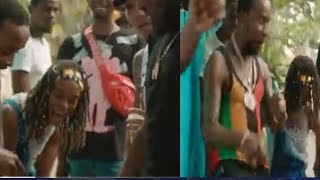 koffee ft popcaan  lock down  official video Grammy winning artist [upl. by Groves]