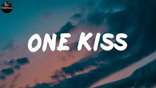 One Kiss  Calvin Harris Dua Lipa Lyrics [upl. by Savanna73]