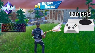 Fortnite Unreal Ranked Reload Remix on Xbox Series S  Keyboard amp Mouse Gameplay  120 FPS [upl. by Wrigley]