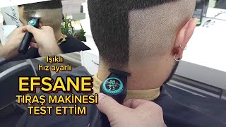 EFSANE TIRAŞ MAKİNESİ TEST ETTİM [upl. by Buffy]