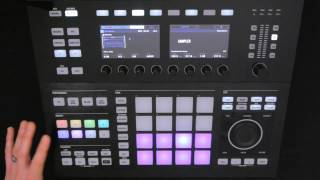 Producing Techno with Maschine  Adding High Frequency Percussion [upl. by Llehcal402]