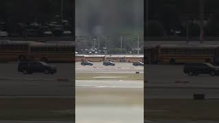 Trumps motorcade arrives at airport for flight to Texas to watch SpaceX Starship test launch [upl. by Attenod]