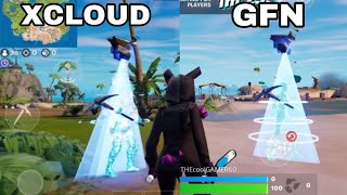 Fortnite Xcloud Mobile VS Geforce Now Mobile [upl. by Aile]