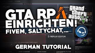 2024 GTA RP installieren  FiveM SaltyChat   German Tutorial [upl. by Aicilef]