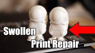 Repairing 3D Printer With Strange Swollen Prints [upl. by Leelahk]