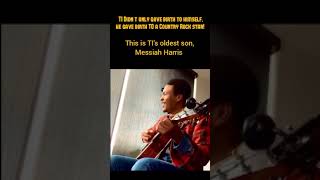 TIs Son Messiah Harris is a Country Singer naija naijamusic shorts [upl. by Attennhoj]