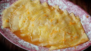 LOS CREPS MÁS FAMOSOS DEL MUNDO  Crêpes Suzette [upl. by Nirak219]