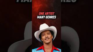 One artist many genres  Bruno Mars 🔥 Which genre did I forgot [upl. by Vernon]