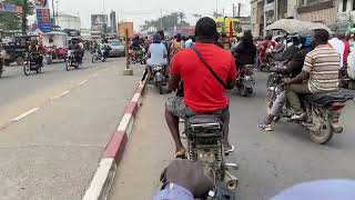 Driving in Douala  CAMEROON 4K  African Traffic [upl. by Stubbs609]