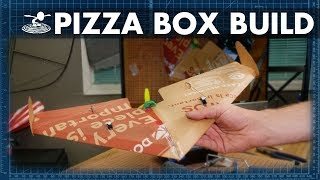 How to Build an RC Plane from a Pizza Box  FT Slice  BUILD [upl. by Novehs]