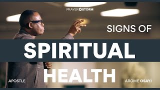 SIGNS OF SPIRITUAL HEALTH  APOSTLE AROME OSAYI  PRAYERSTORM  MANCHESTER ENGLAND  JUNE 2024 [upl. by Aiet178]