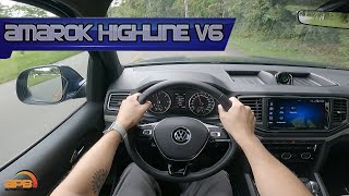 2025 VOLKWAGEN AMAROK HIGHLINE 30 V6 TDI  POV RIDE TEST DRIVE IN CURITIBABRAZIL [upl. by Percival711]