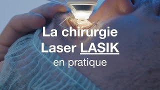 Chirurgie laser LASIK  comment ça se passe   COF [upl. by Ahsemo]