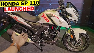 Honda SP110 Launch in India 2023💥😱Price  Features  Launch Date  Honda SP 110cc New Model 2023 [upl. by Edniya]