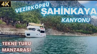 SAHİNKAYA KANYONU SAMSUN VEZİRKÖPRÜ vezirköprü samsun sahinkayakanyonu kanyon tekneturu [upl. by Havard]