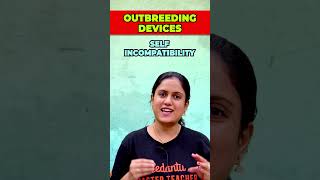 Outbreeding Devices In Plants  Sexual Reproduction in Flowering Plants neet biology shorts [upl. by Ajiam]