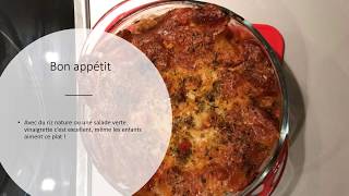 Recette daubergines gratinées à la mozzarella [upl. by Enaud]