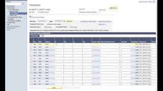 How to Fill Out Online Timesheet [upl. by Arne]